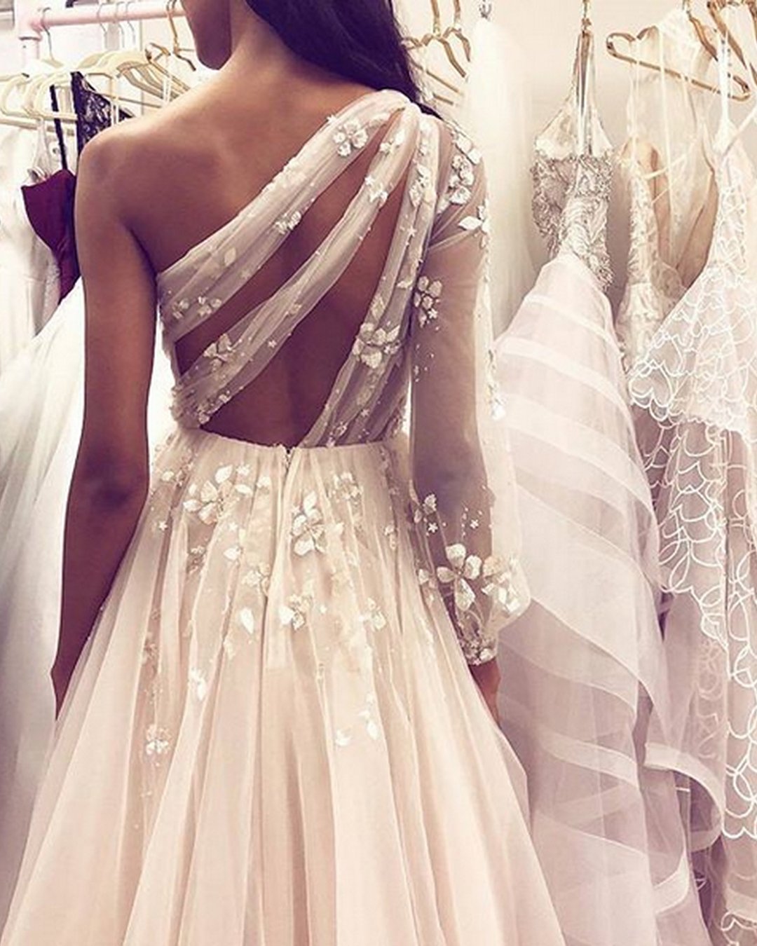fashion forward wedding dresses open back sexy princess hayley paige