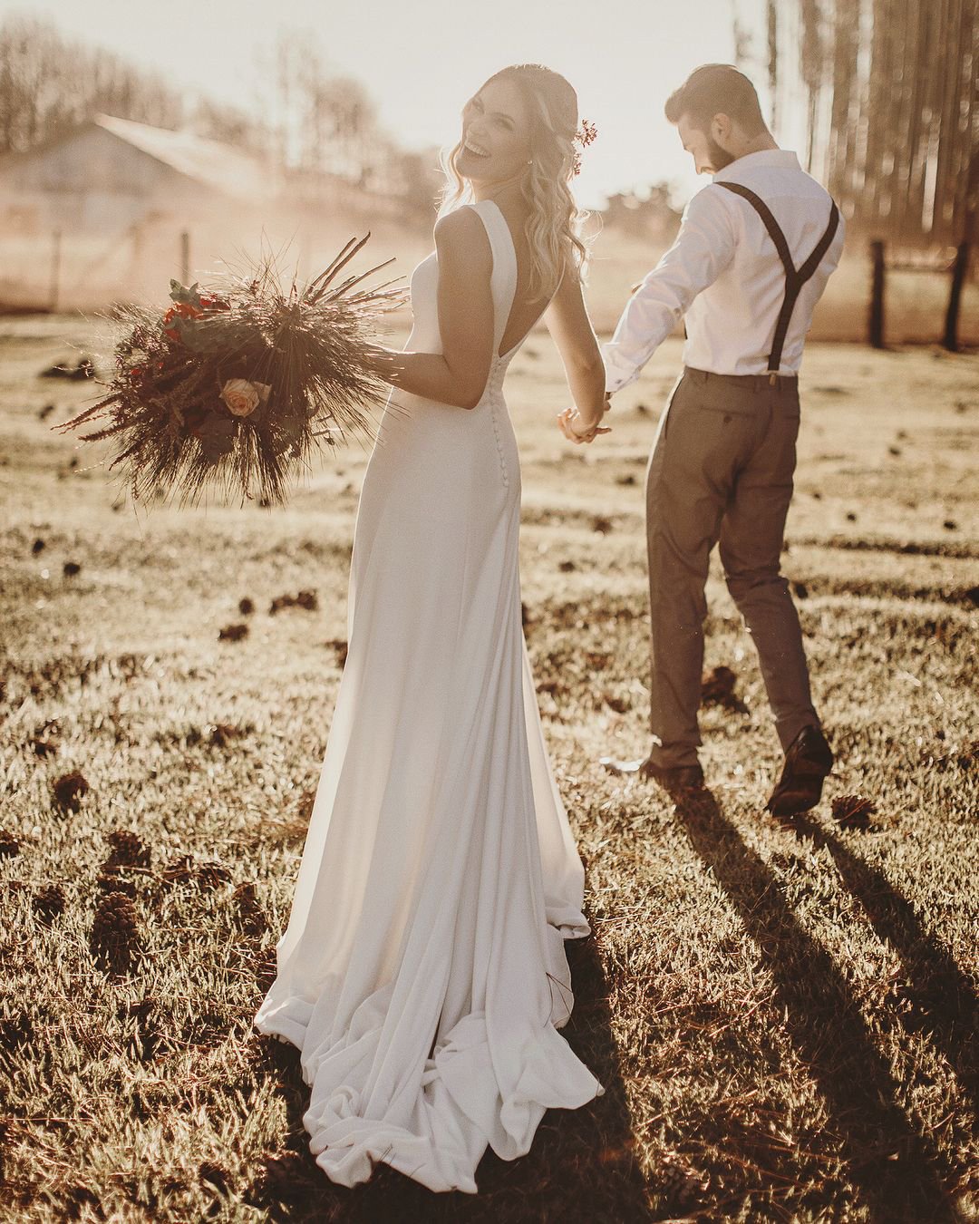 Rustic Wedding Dresses For Outdoor ...