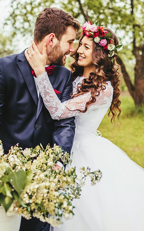 bride groom dressing styles