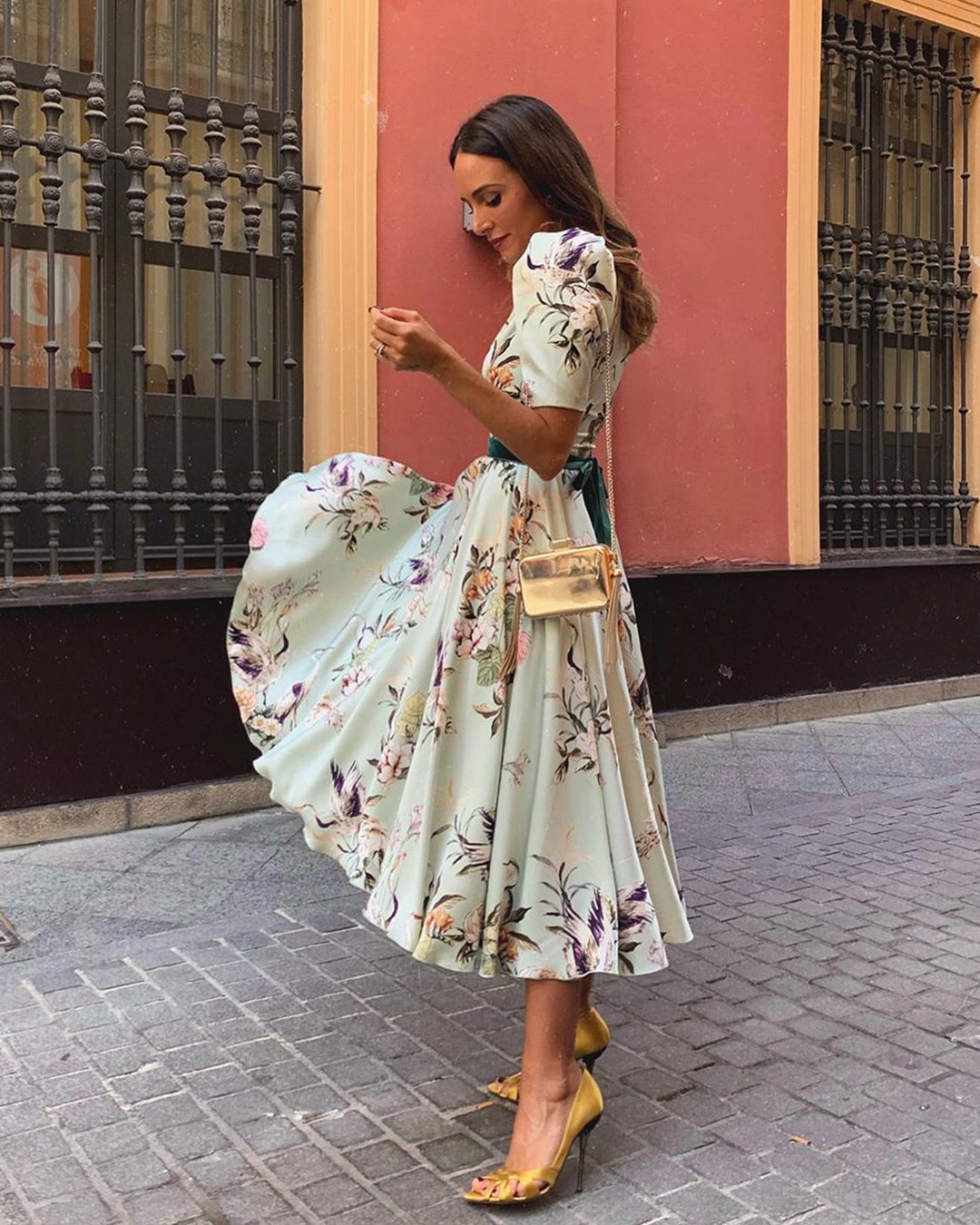 Floral Wedding Guest Dresses Hot Sale ...