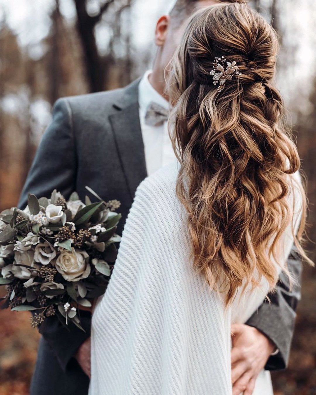 42 Boho Wedding Hairstyles For Tender Bride Wedding Forward