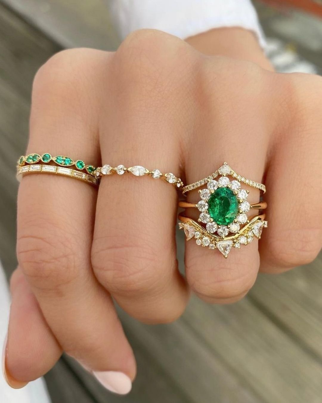 bridal sets diamond halo rings