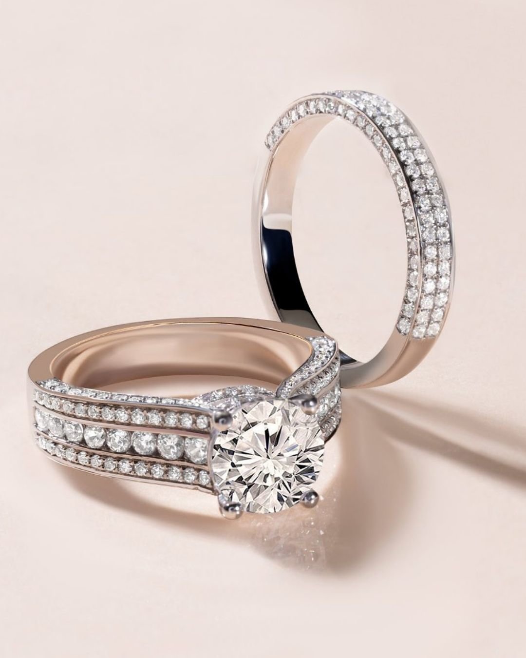 bridal sets diamond rings in sets