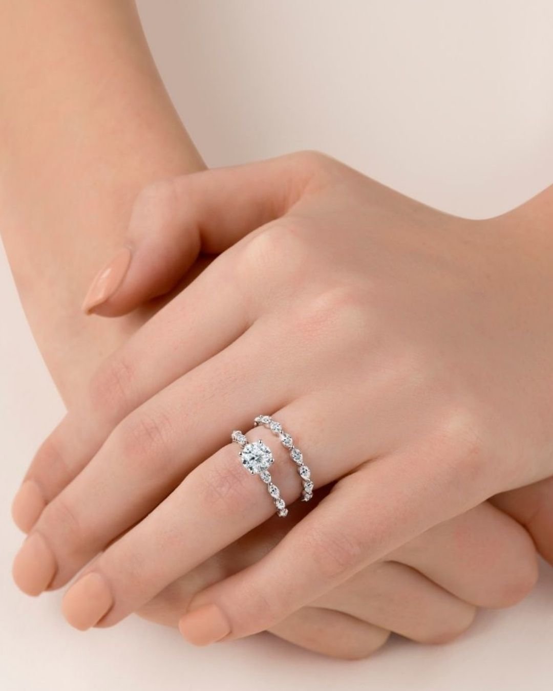 diamond wedding rings pave band rings