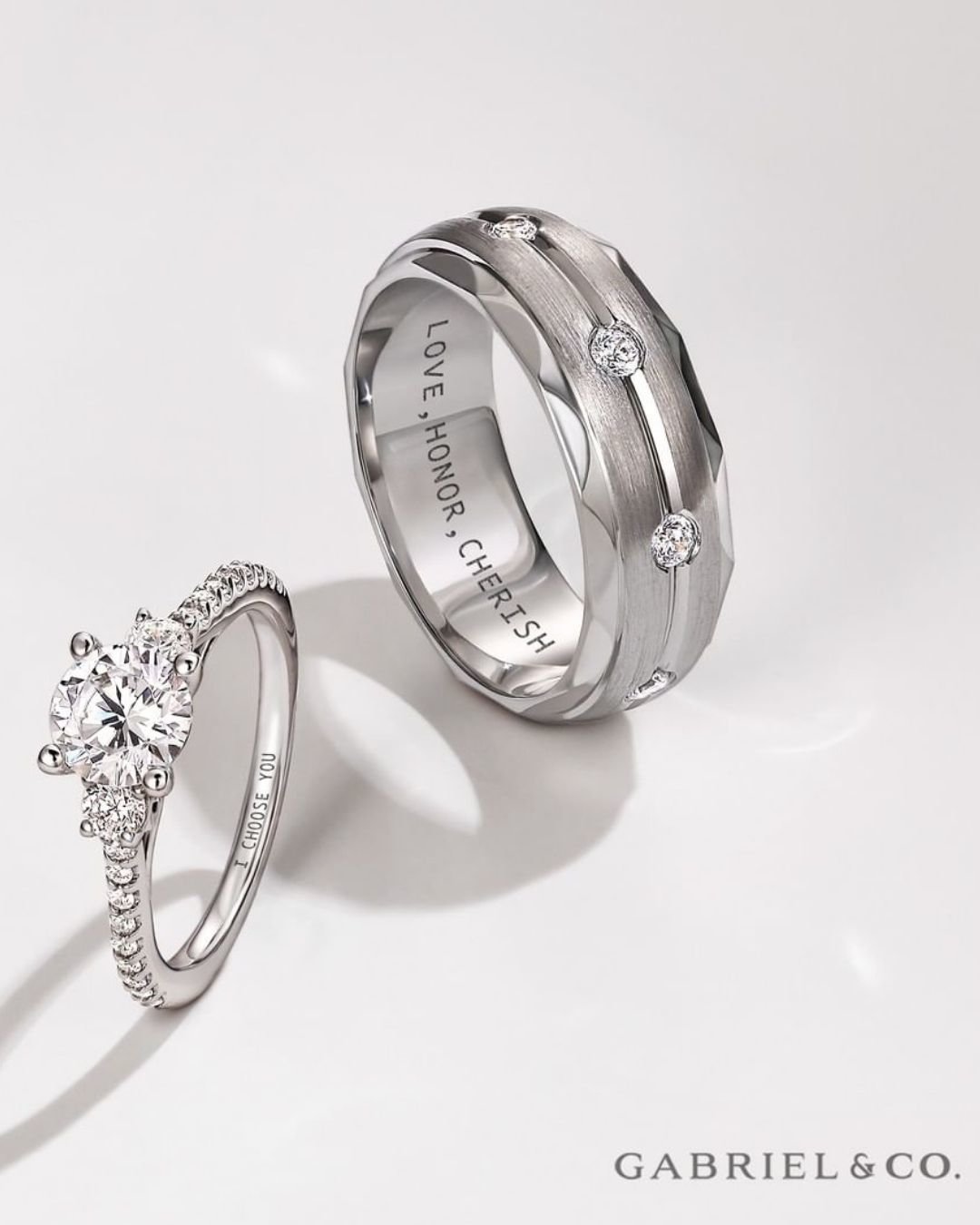 diamond wedding rings rings by gabriel and co2