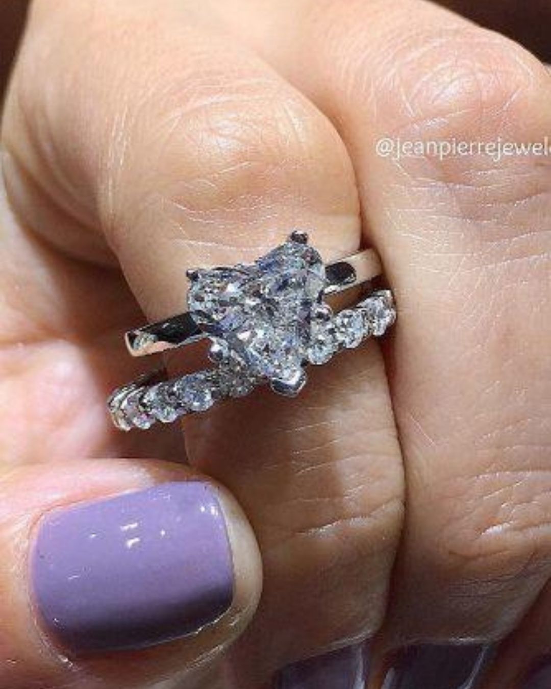 diamond wedding rings emerald cut solitaire rose1
