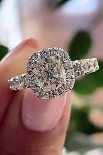 engagement ring halo diamond rings