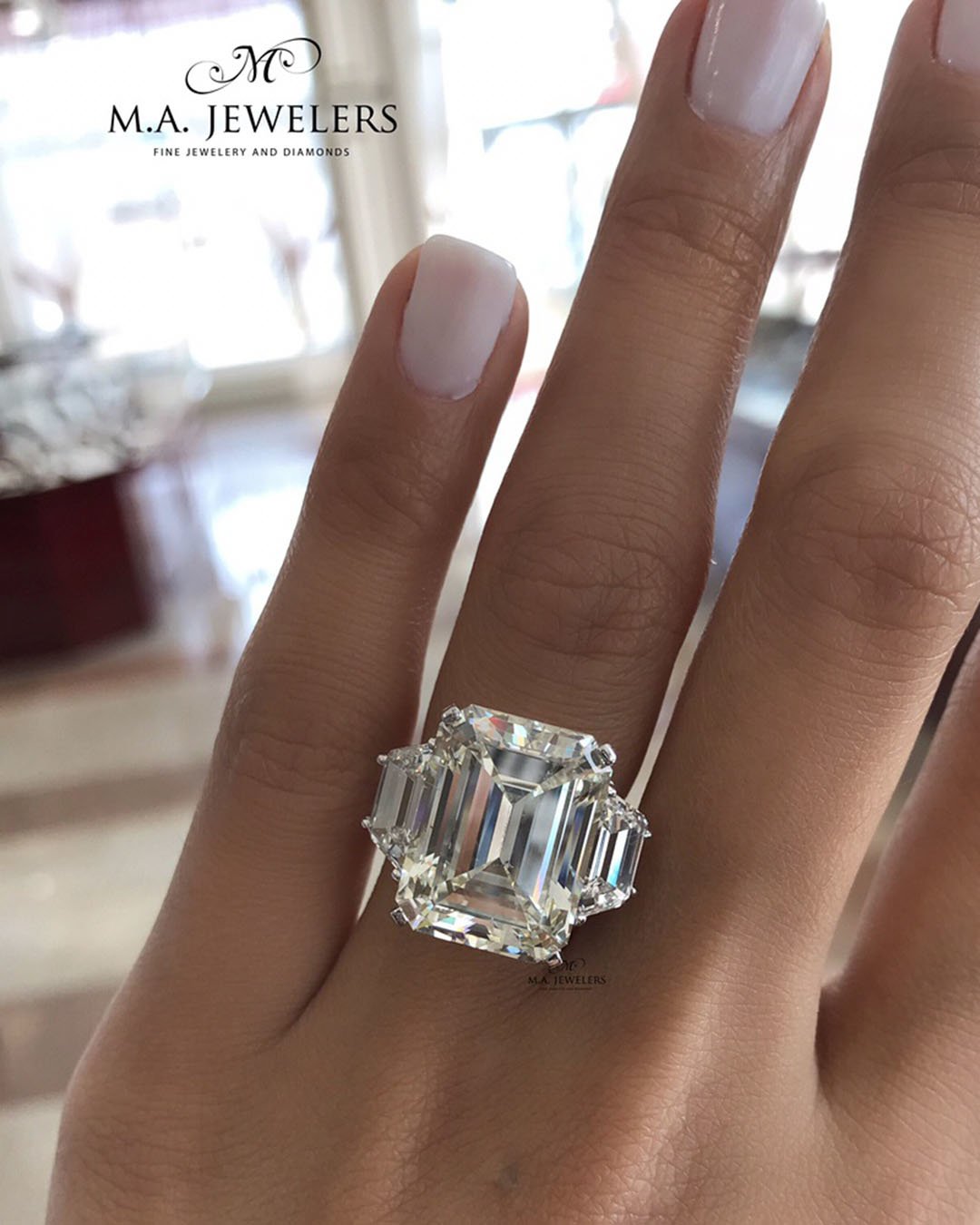 engagement ring ideas three stone rings emerald cut ring