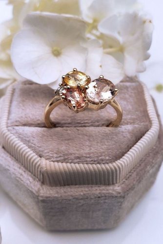 engagement ring rose gold rings1
