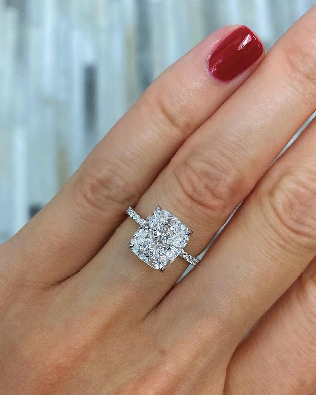engagement rings for women diamond white gold radiant cut