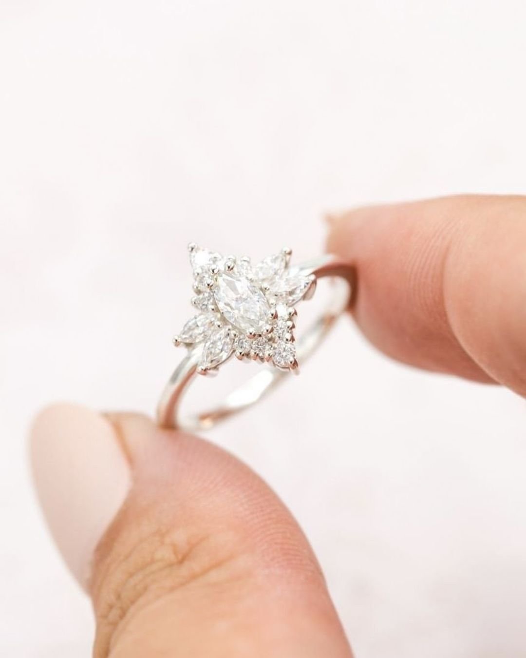 floral engagement rings unique rings