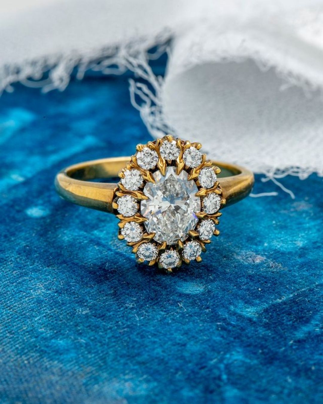 floral engagement rings vintage rings2