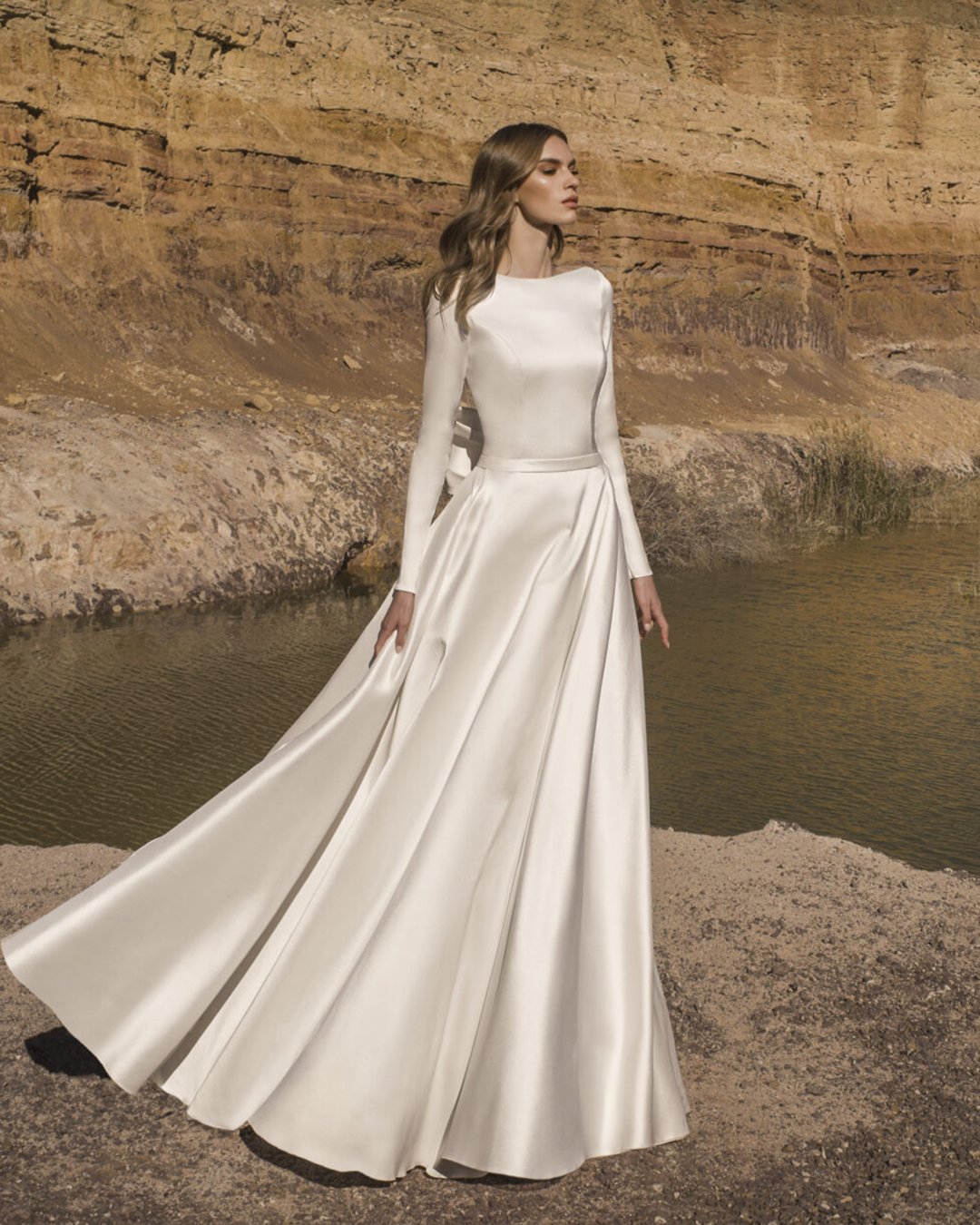 modest a line dresses