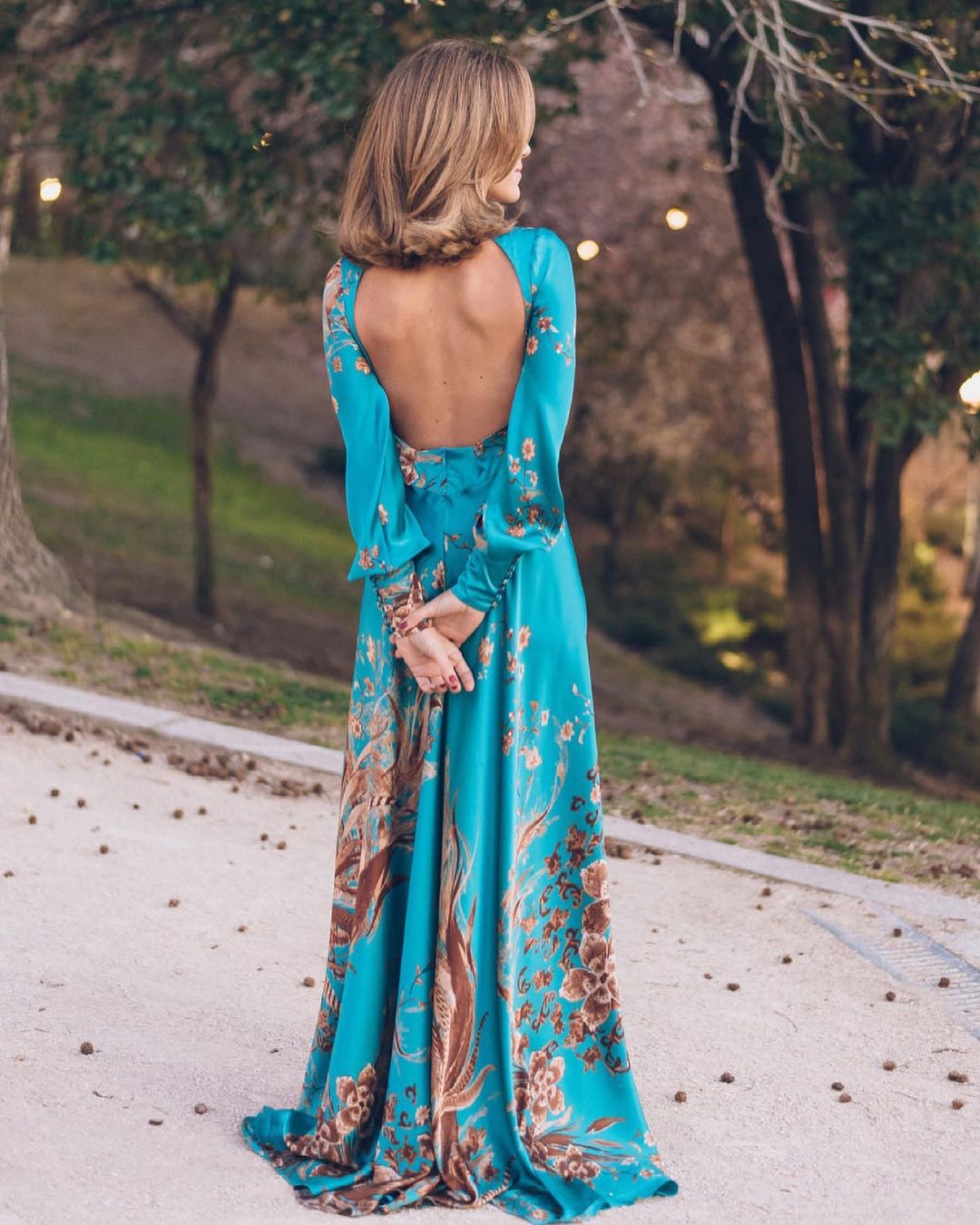 The Mother of Bride Dresses Floor Length Backless