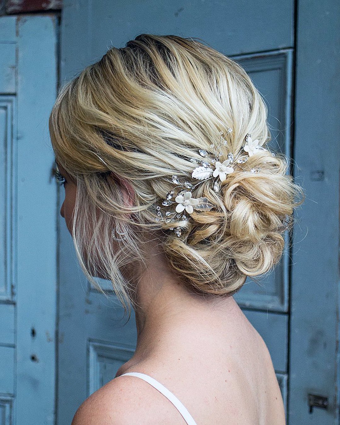 mother of the bride hairstyles rustic low bun hairandmakeupbysteph