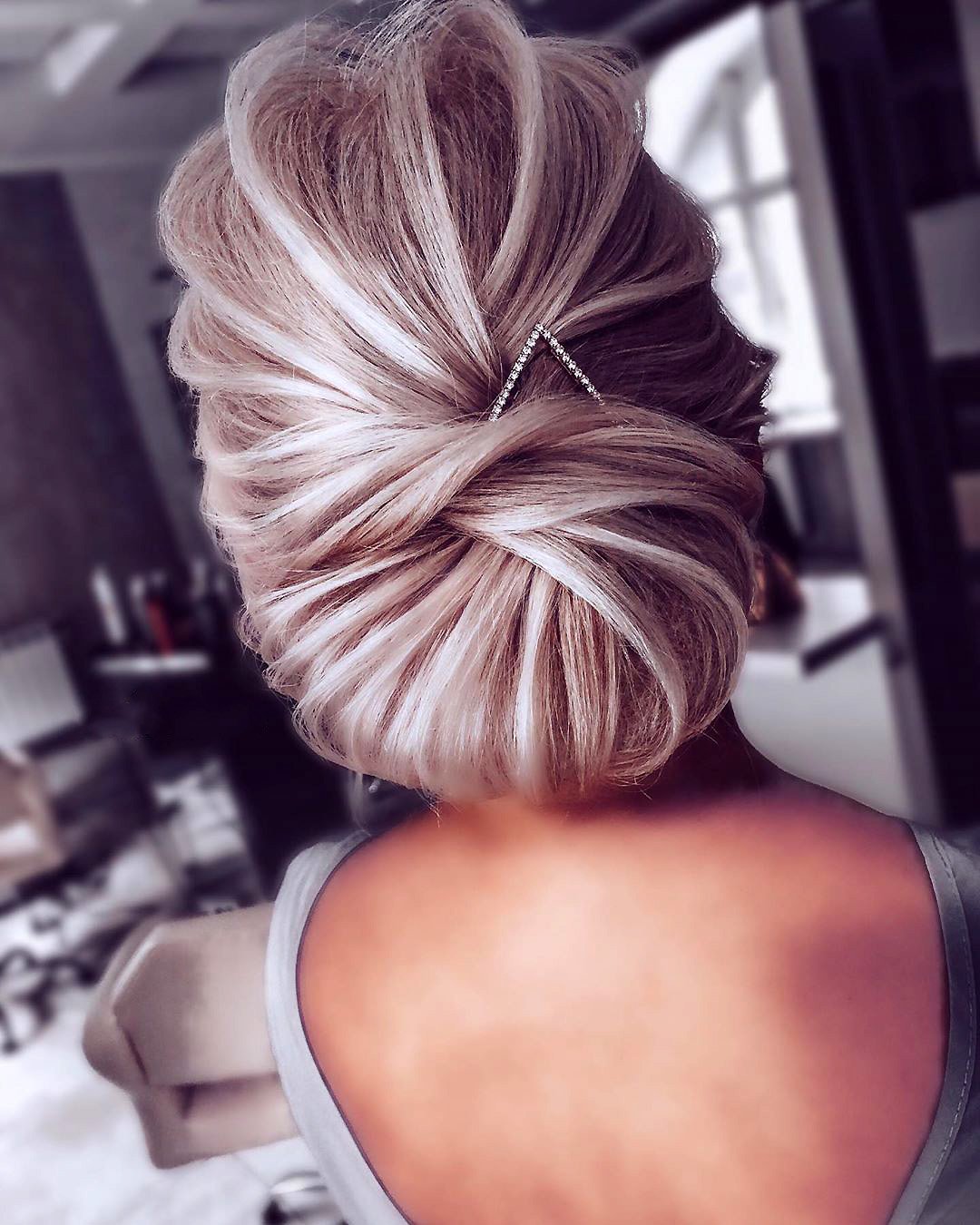 mother of the bride hairstyles swept textured low chignon nikihair.ru