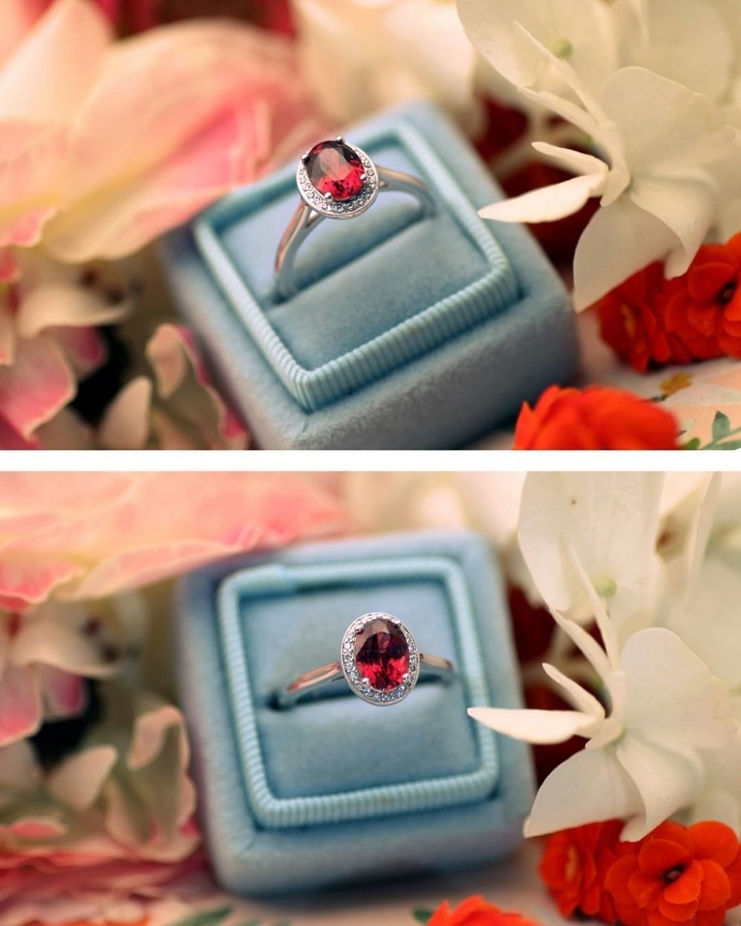 ruby engagement rings minimalism- rings1