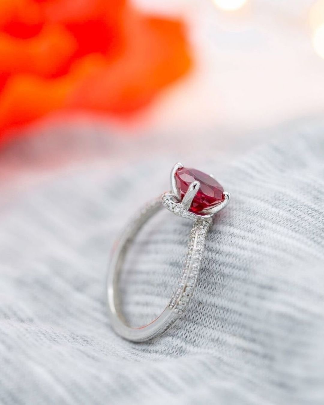 ruby engagement rings single stone rings2