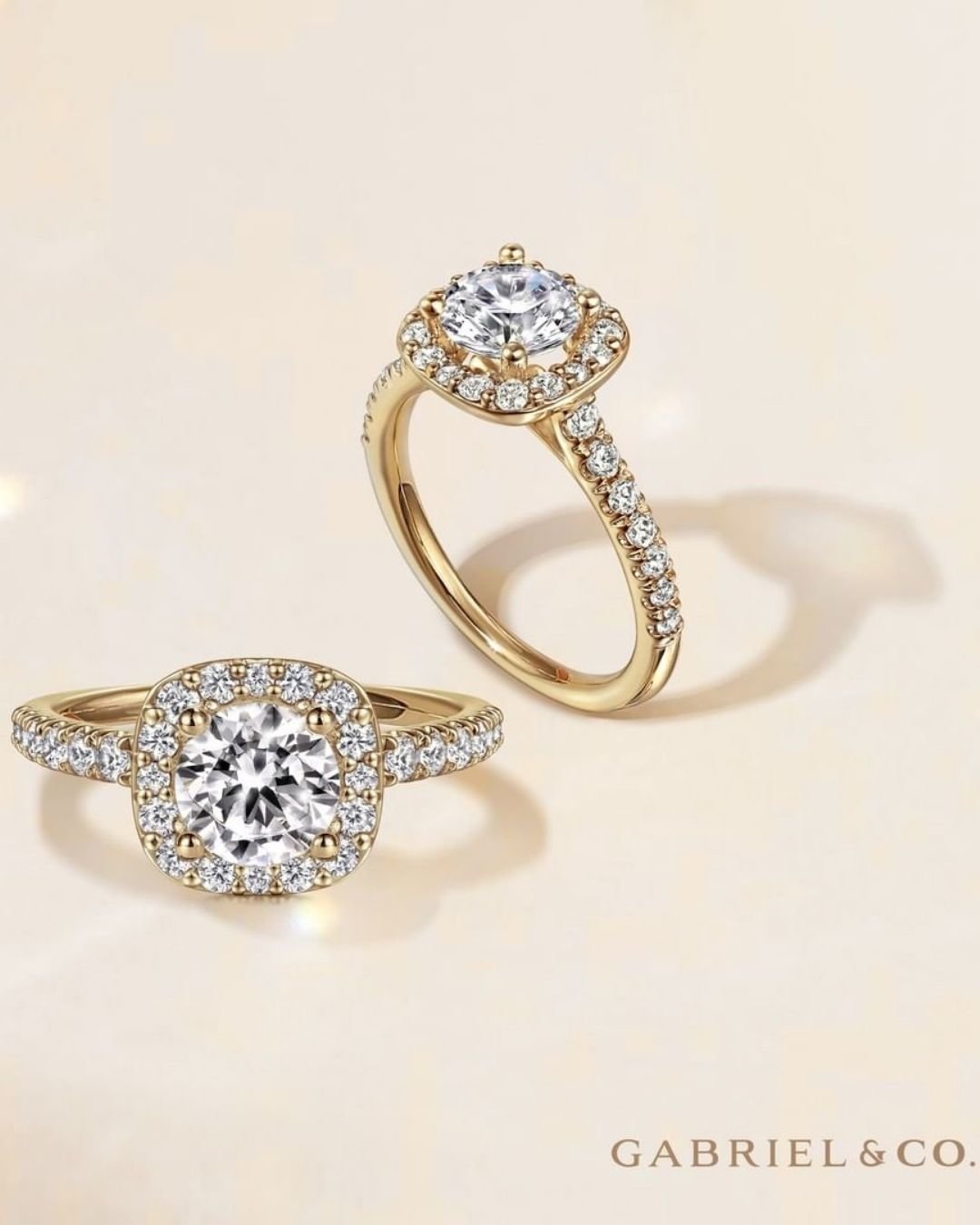 simple engagement rings pave band engagement rings2