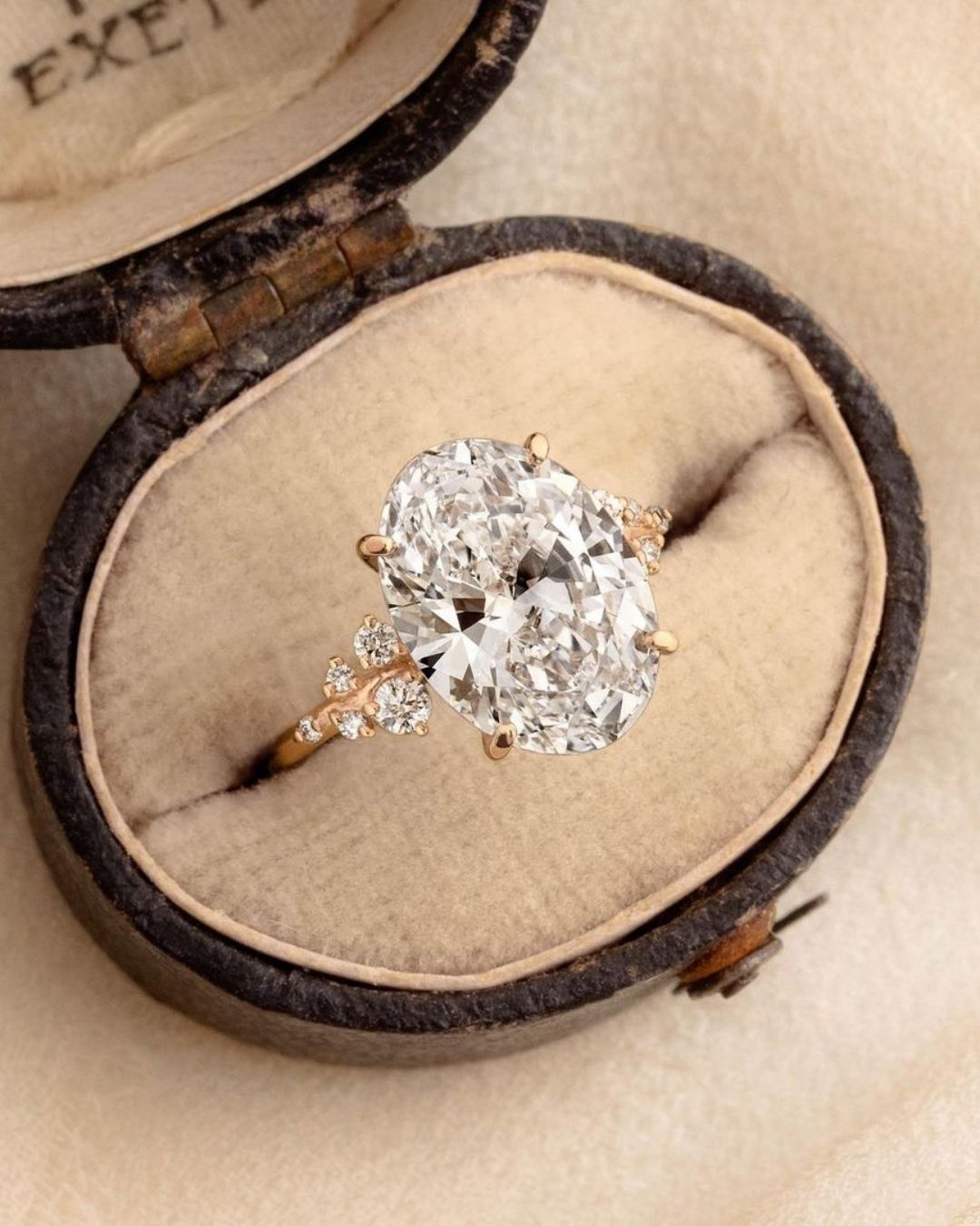 simple engagement rings rose gold rings2