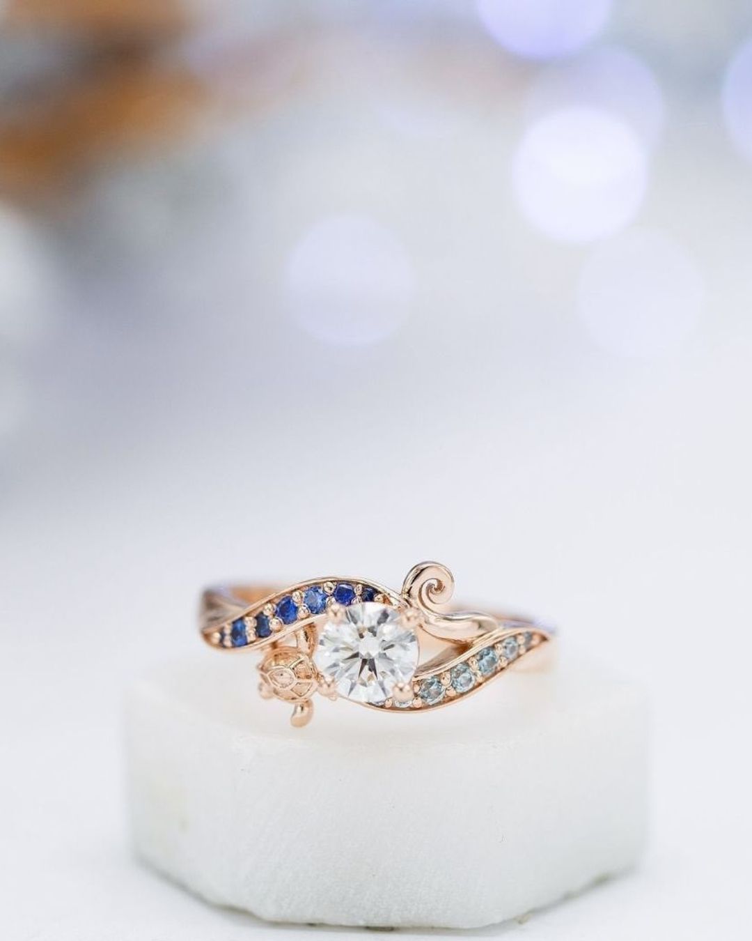 simple engagement rings round cut rings