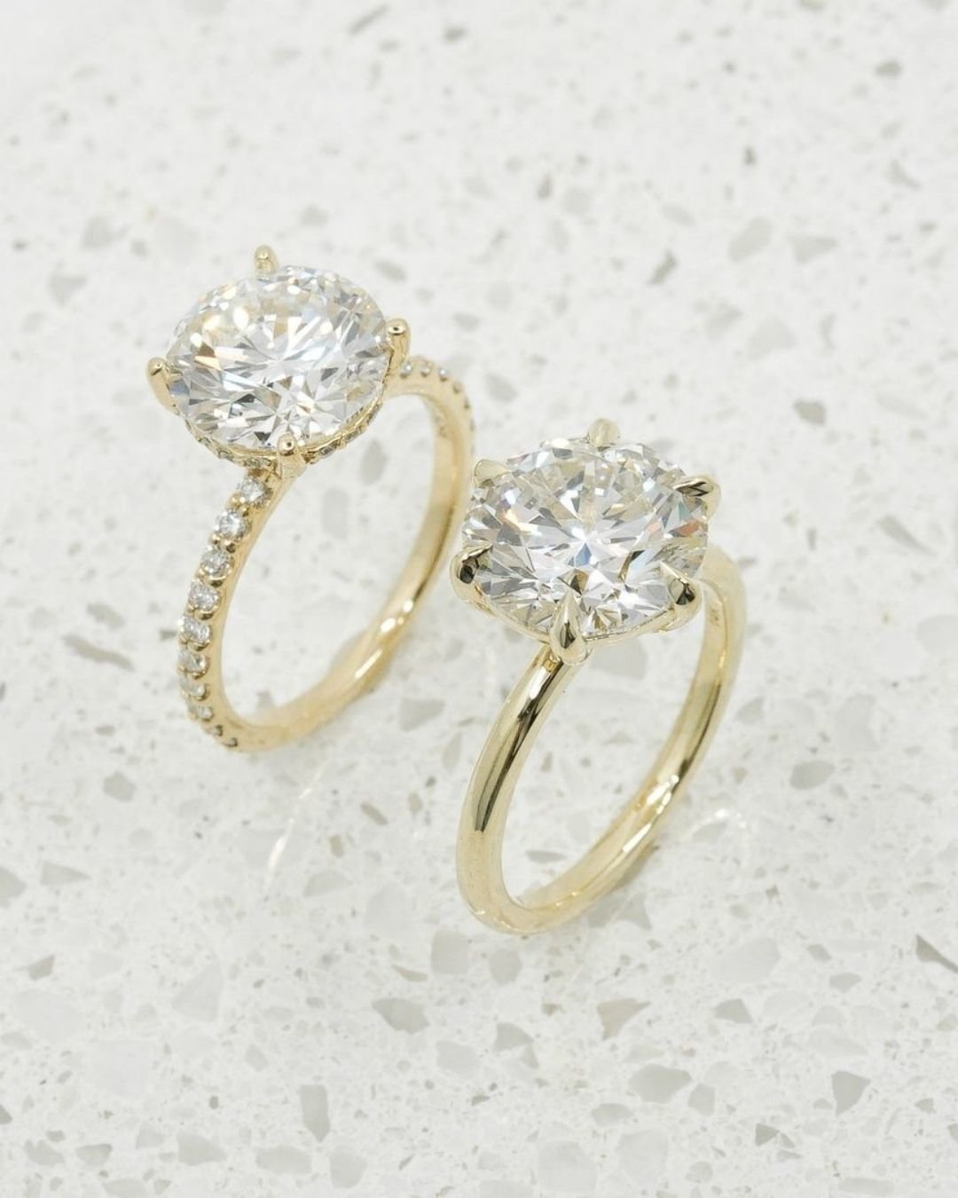 simple engagement rings solitaire rings3
