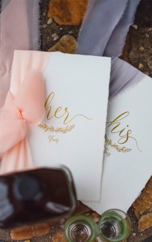 wedding vows examples her his