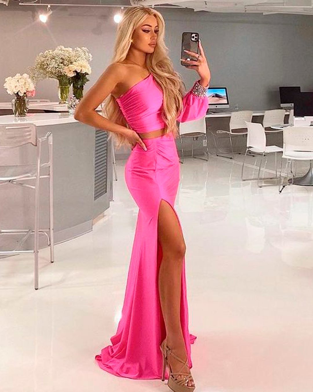 engagement party outfit bride