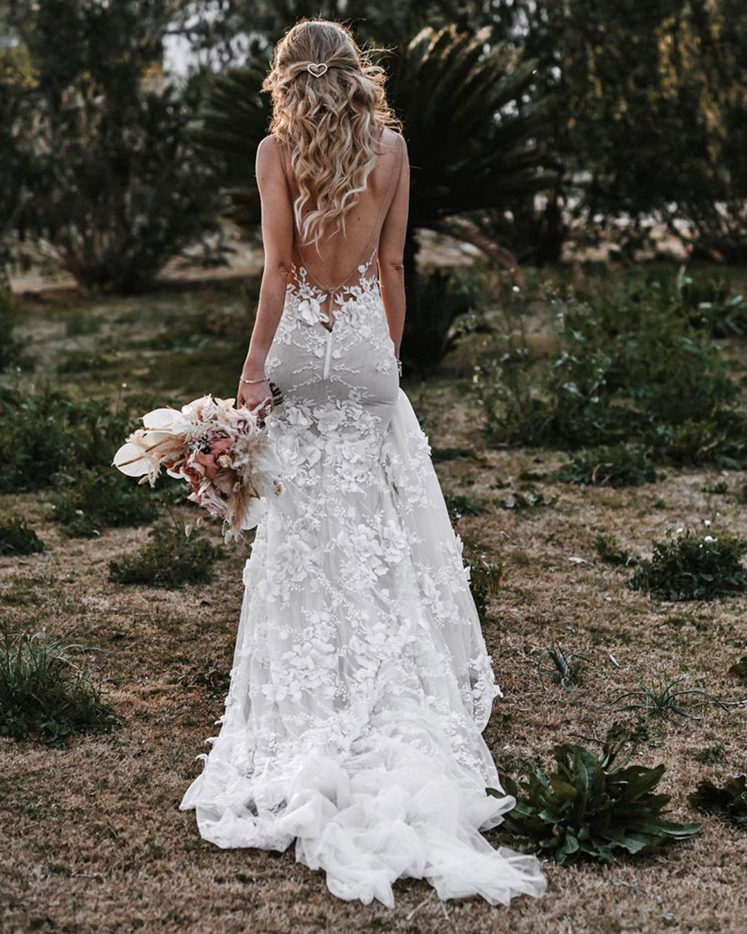 bridal dresses sheath bohemian rustic floral tali_ photography