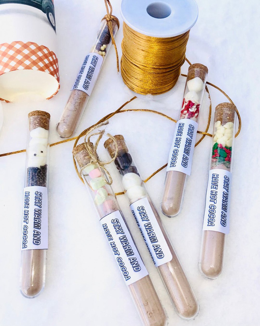 bridal shower favors cocoa tube amazon
