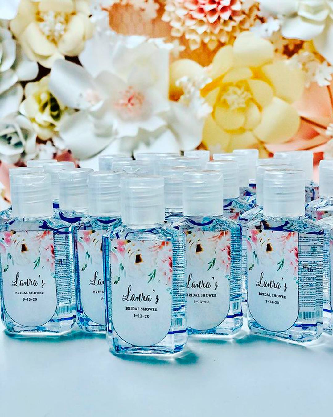 Bridal Shower Favors Hand Sanitizer Boxedweddinginvitations 