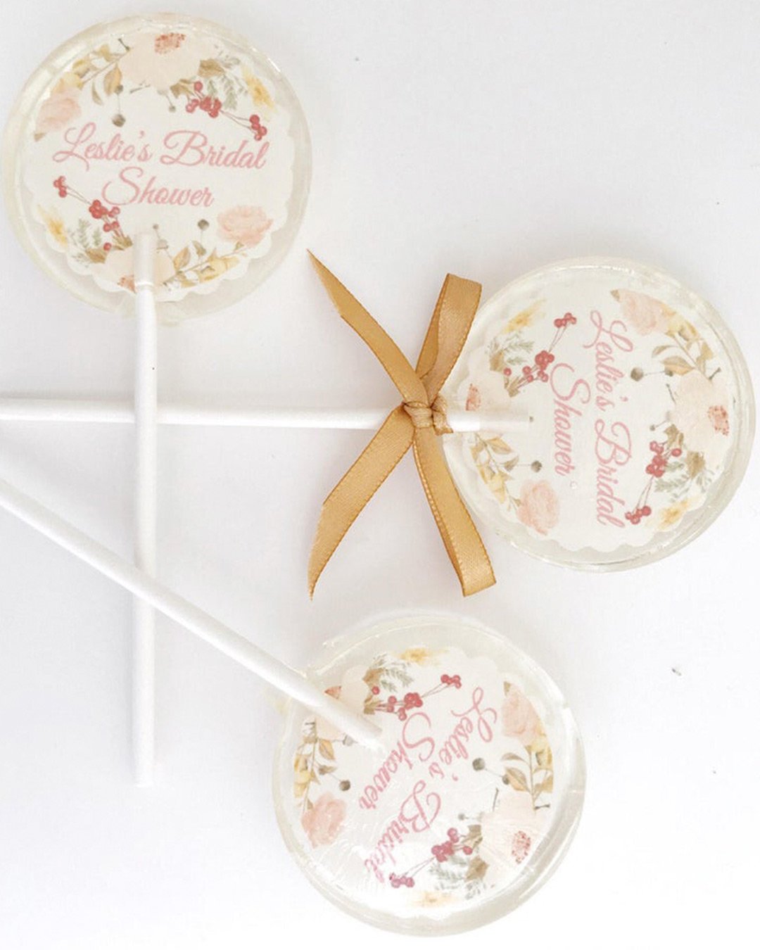 bridal shower favors lollipop favor