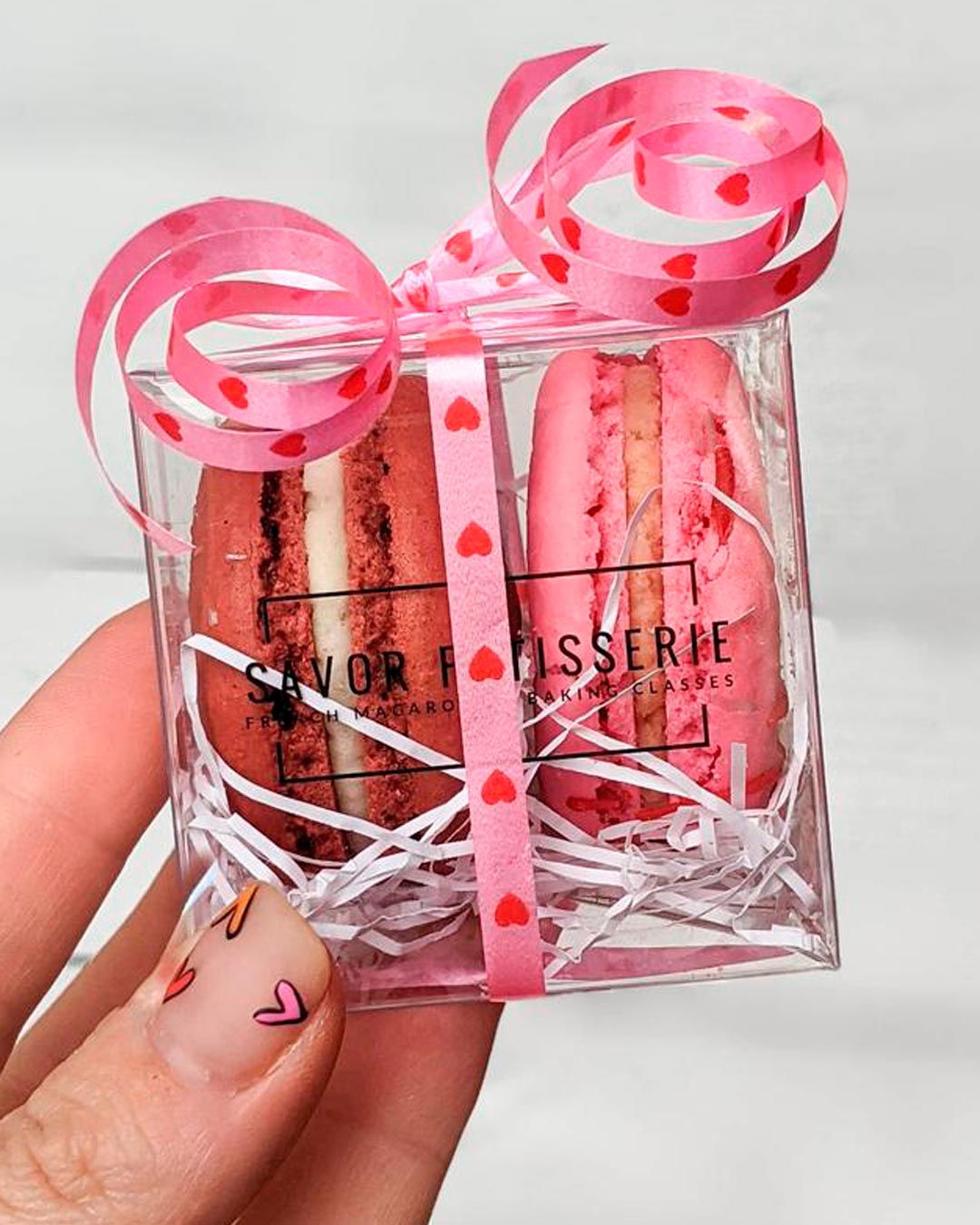 bridal shower favors macarons box pack
