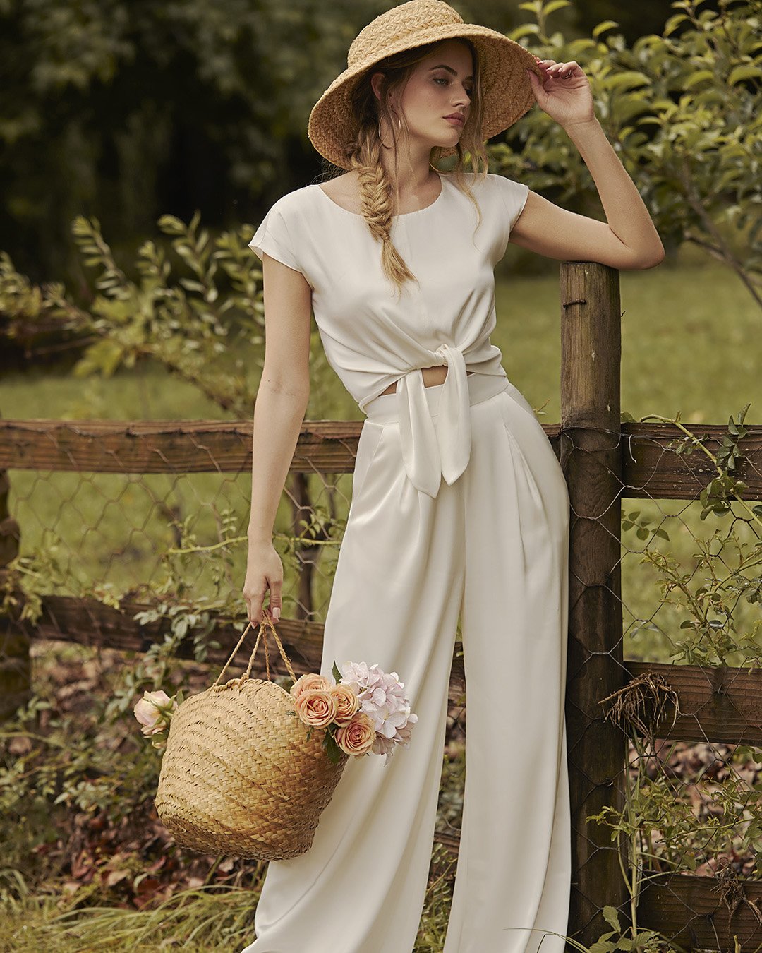 casual wedding dresses pantsuits rustic catherin -deane