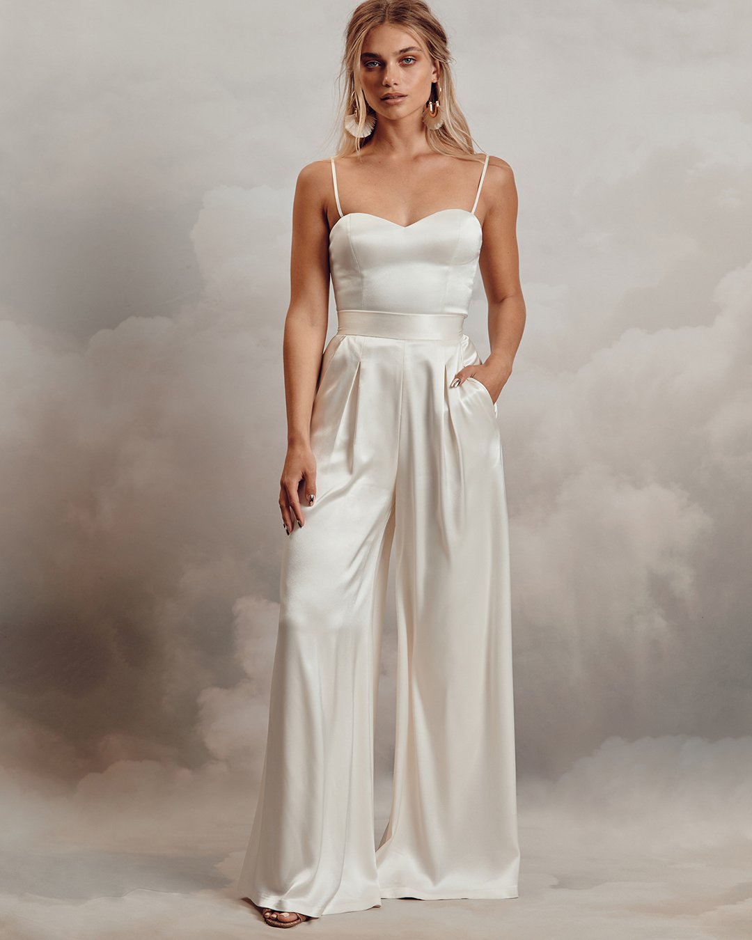 casual wedding dresses simple jumpsuits with spaghetti straps catherine deane