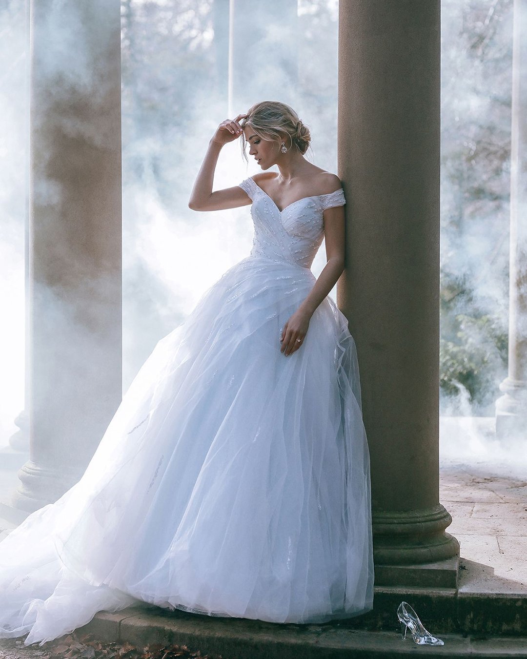 disney themed wedding dress