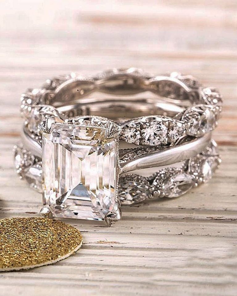 60 Fantastic Emerald Cut Engagement Rings + Expert Tips