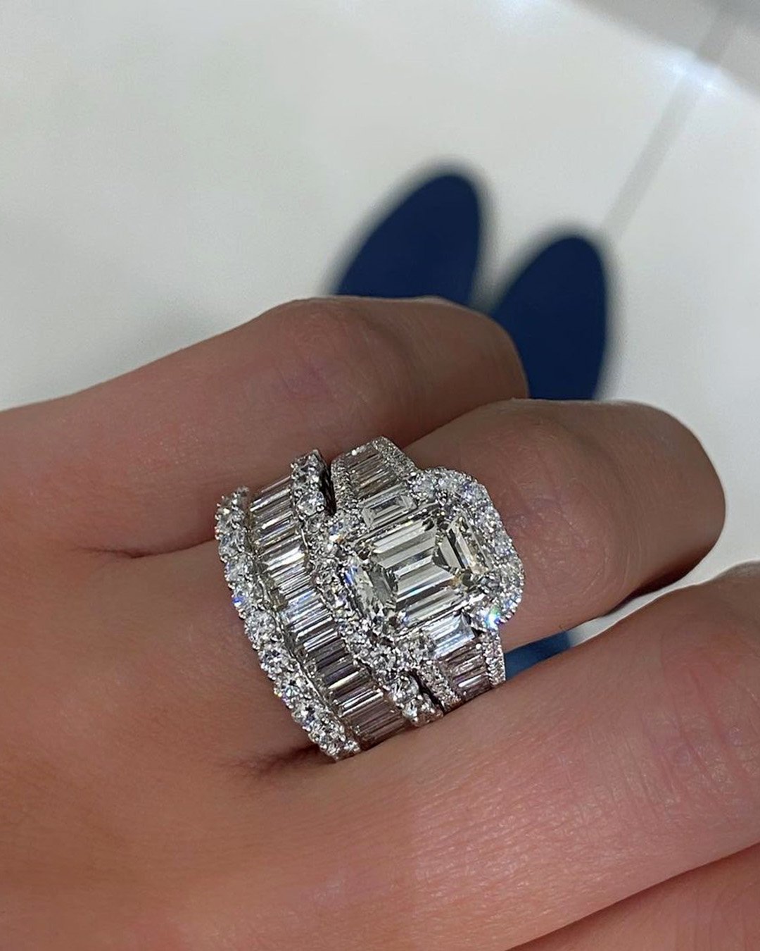 engagement ring insurance emerald cut rings