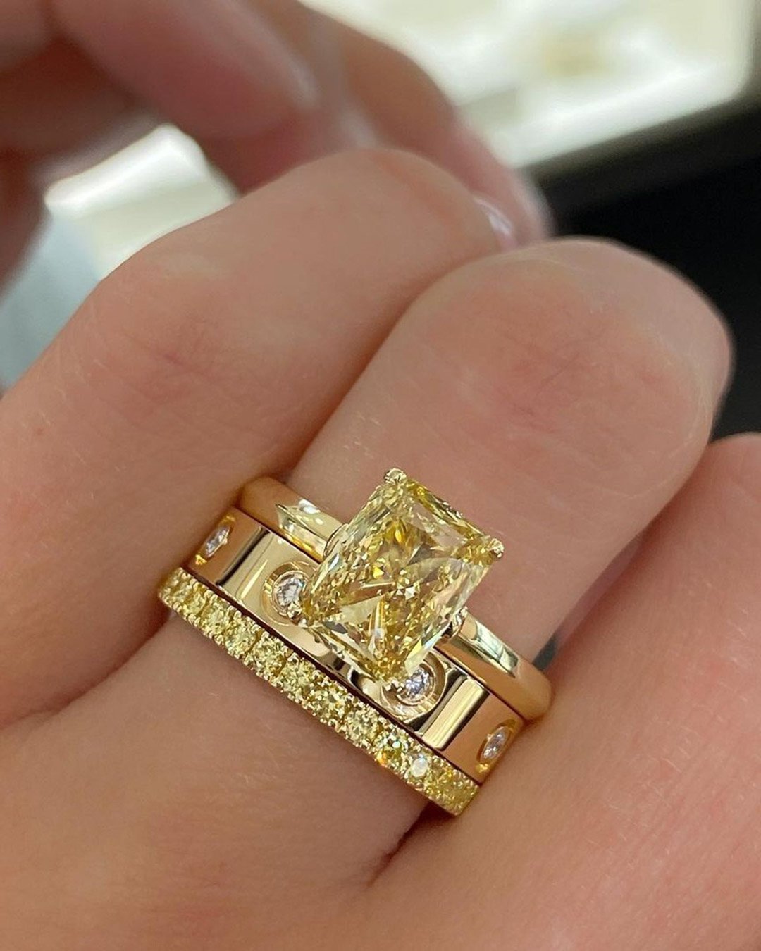 engagement ring insurance yellow diamond