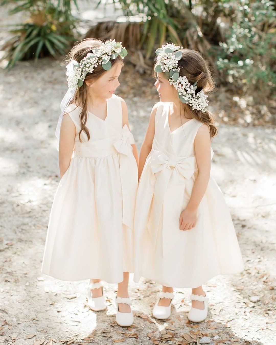 flower girl dresses simple with bow rustic brookeimages