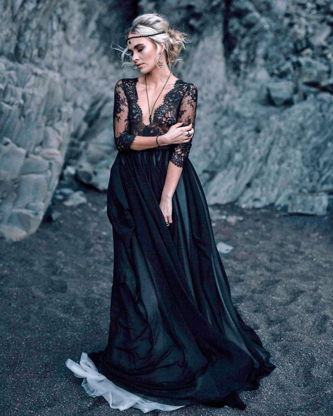 what to wear to a gothic wedding
