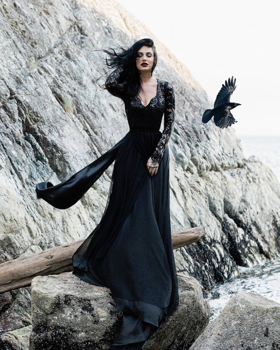 what to wear to a gothic wedding
