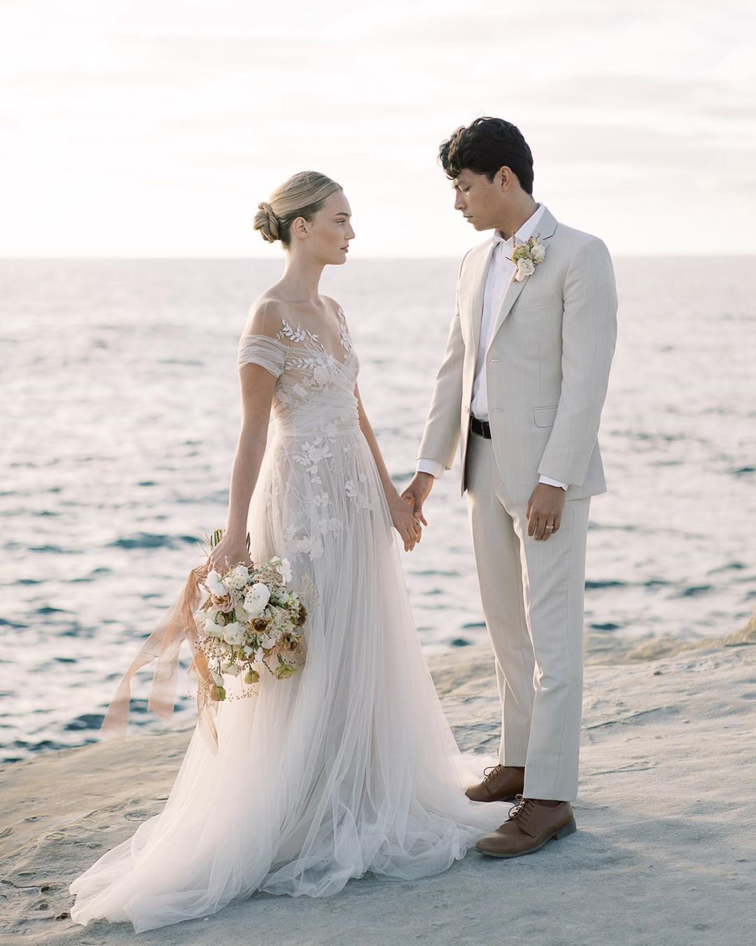 garden wedding groom attire