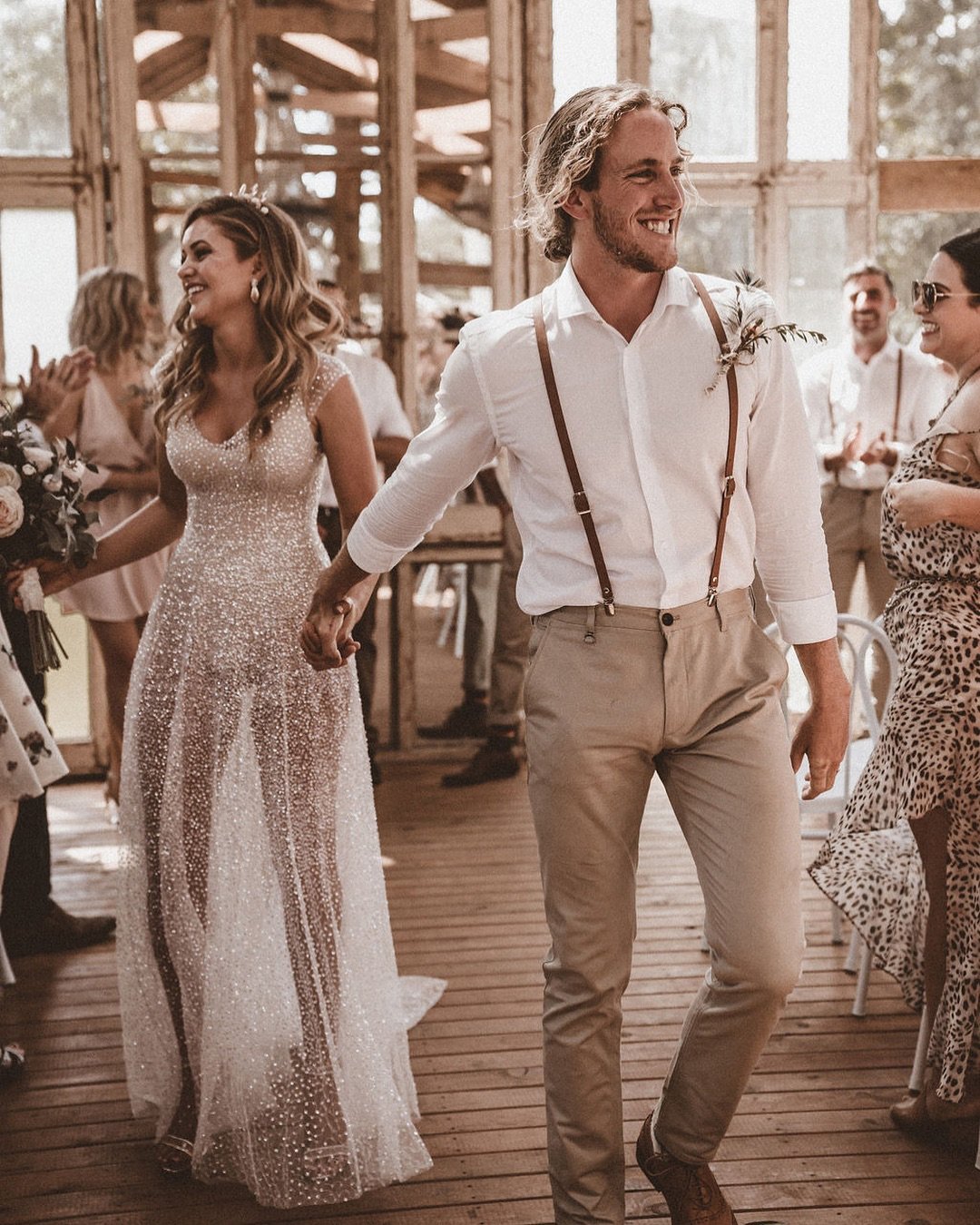 bohemian attire male for wedding