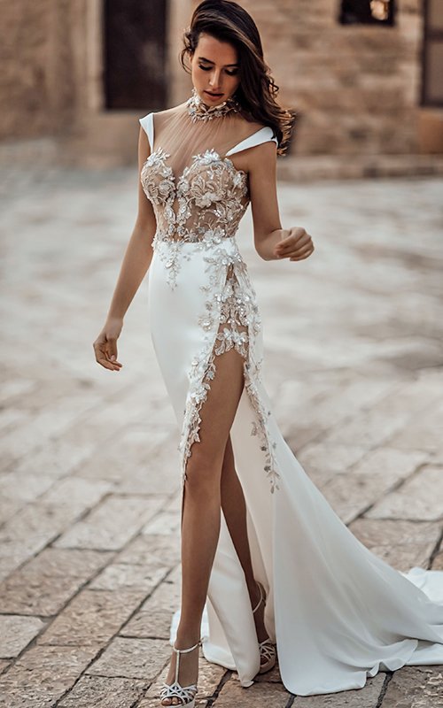 sexy bride dress