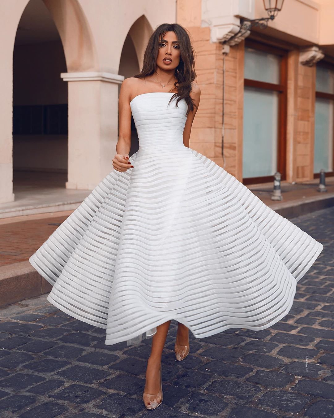 tea length bridal gowns
