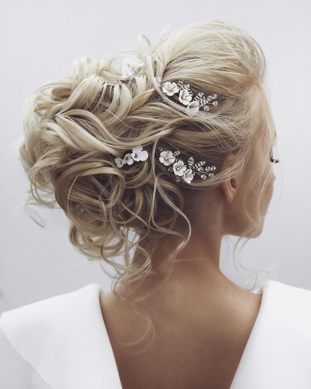 wedding hairstyles for long hair curly updo tonyastylist