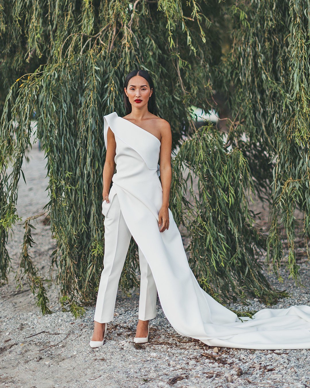 27 Wedding Pantsuit & Jumpsuit Trendy Ideas