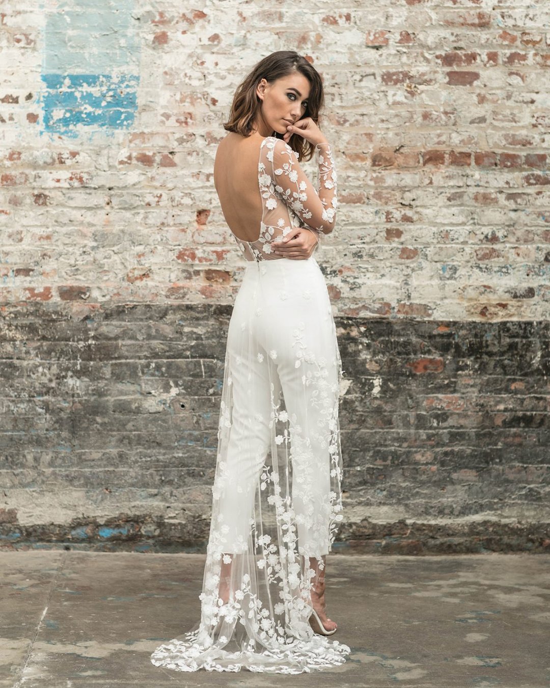 27 Wedding Pantsuit & Jumpsuit Trendy Ideas Rime Arodaky Logo