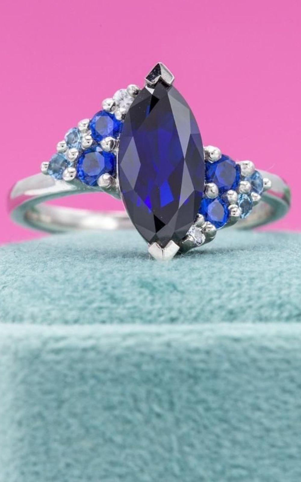 Sapphire & Diamond Engagement Ring – Moira Patience Fine Jewellery
